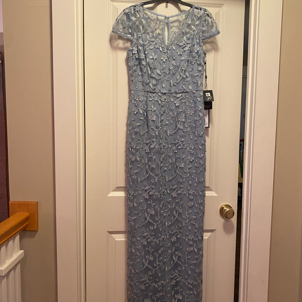 Light blue NWT Adrianna Papell gown